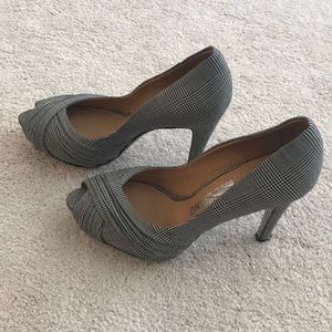 Salvatore Ferragamo Carsa Houndstooth Pumps